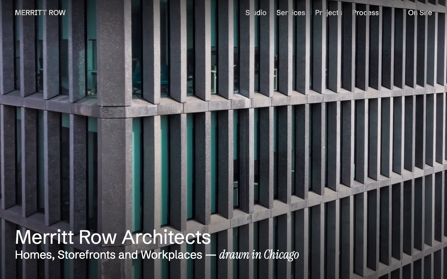 Merritt Row Architects concept, desktop