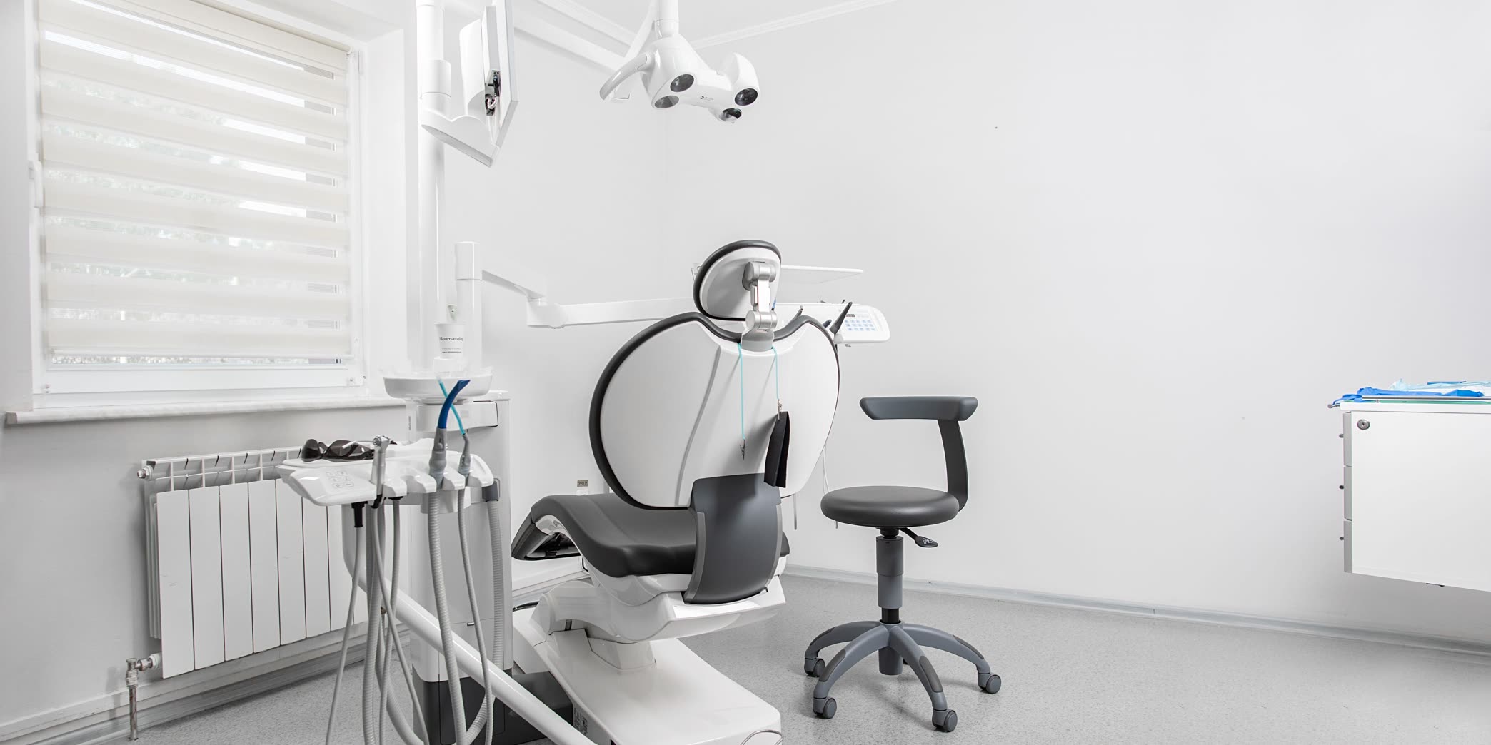 Treatment room two beside the window