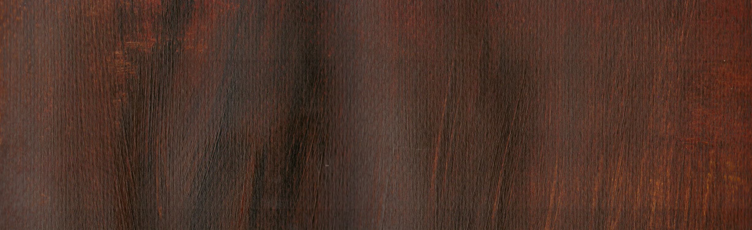 Close-up of dark oiled walnut grain