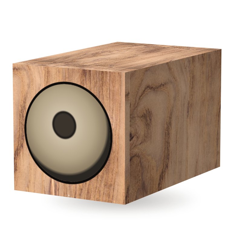Bramble Low subwoofer in walnut