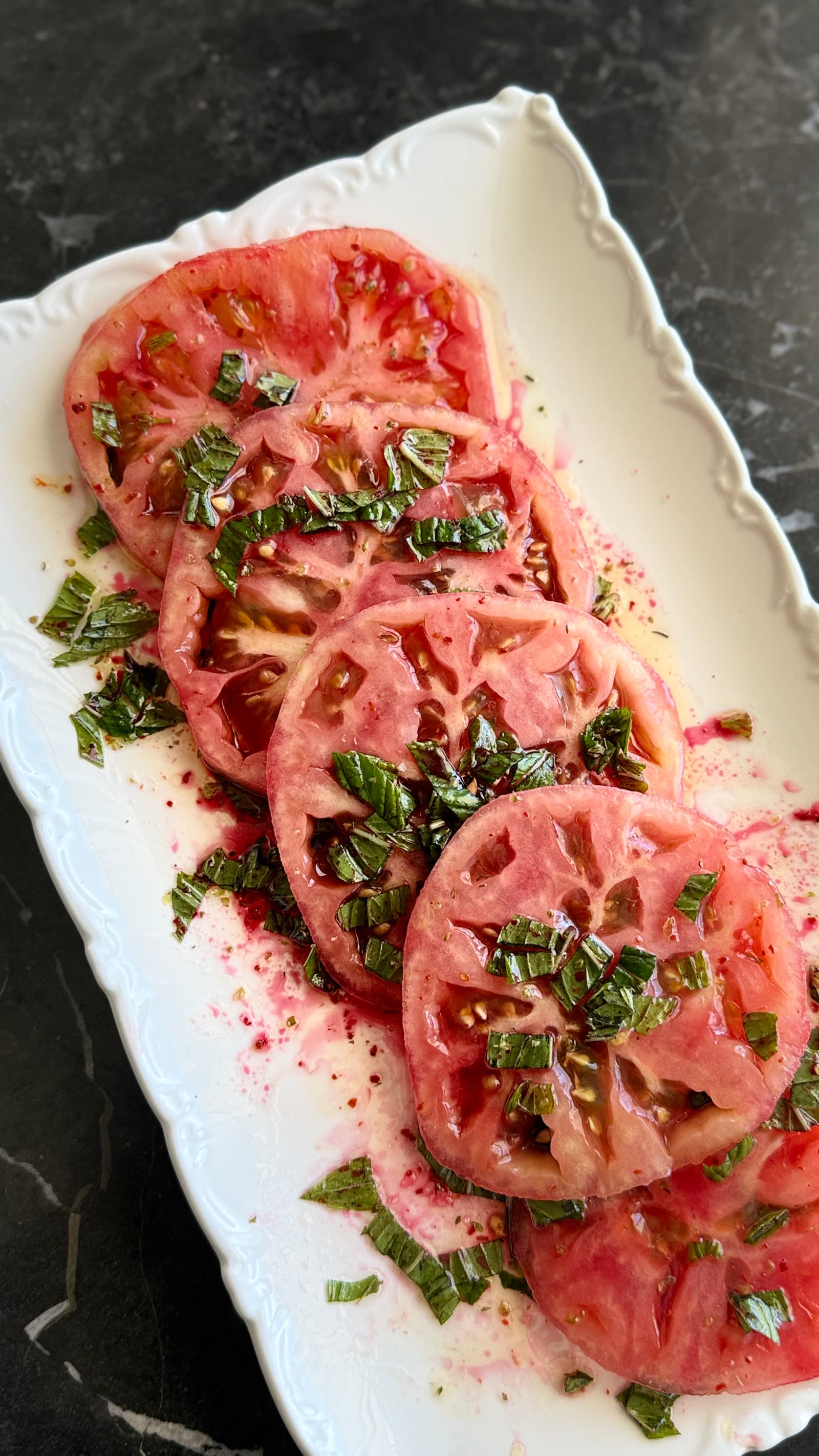 Summer salad at HOLLOW FIG